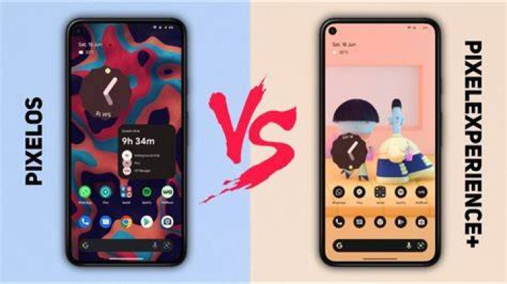 Android 12L ft. Pixel OS vs Pixel Experience Plus Better choice for