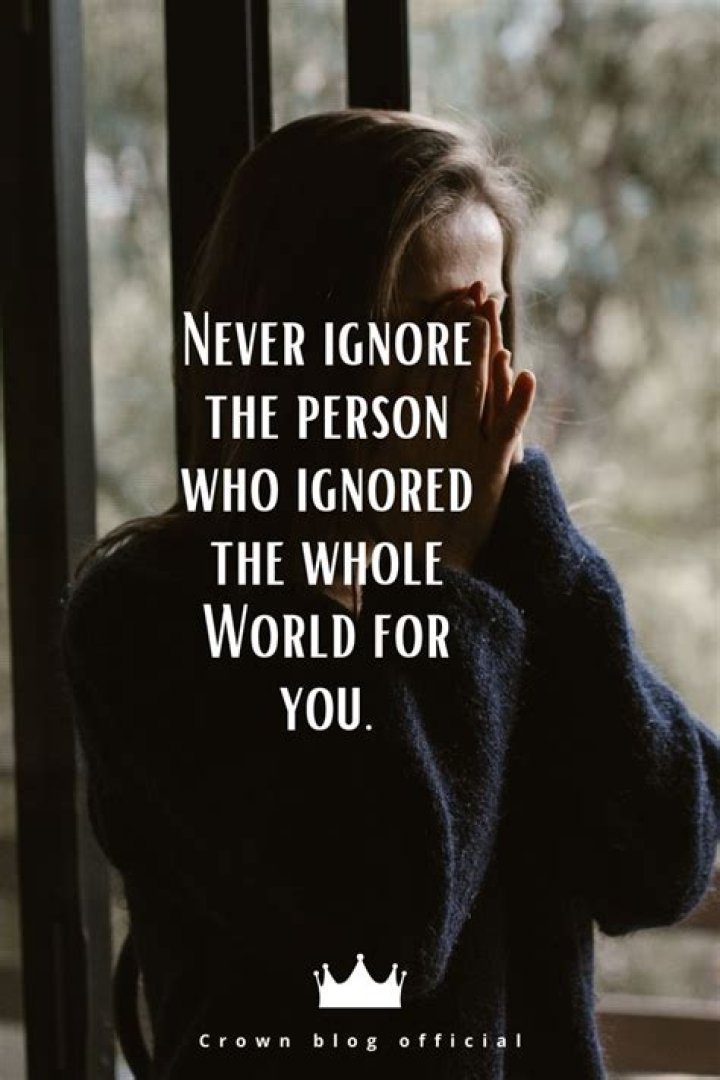 Finding Peace: **Ignore People Who Ignore You Quotes**