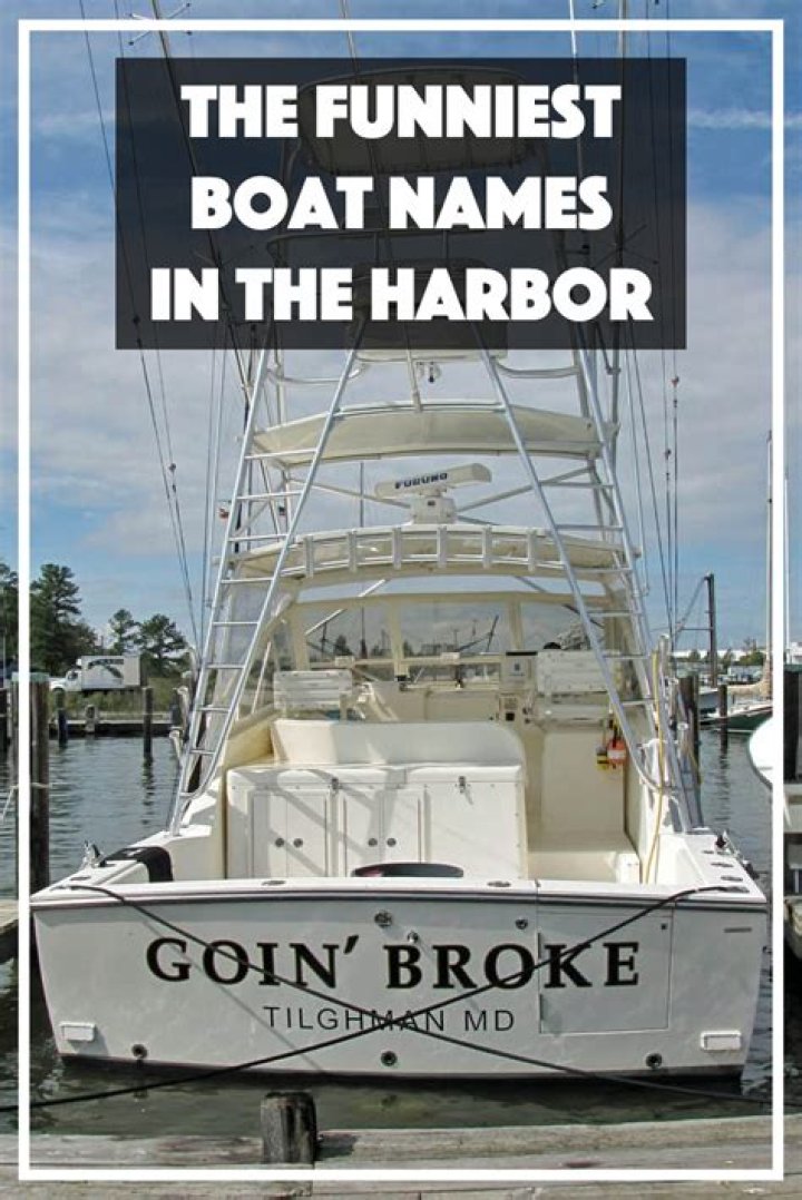 Set Sail With Laughter: The Funniest Boat Names