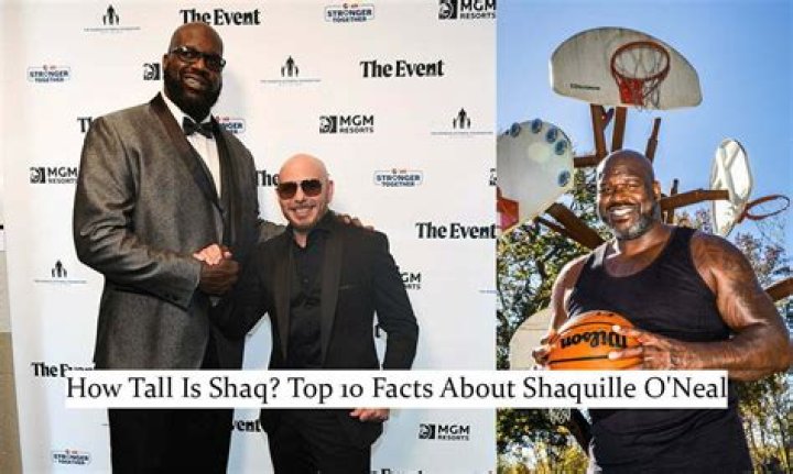Shaq's Towering Height: How Tall Is O'Neal?