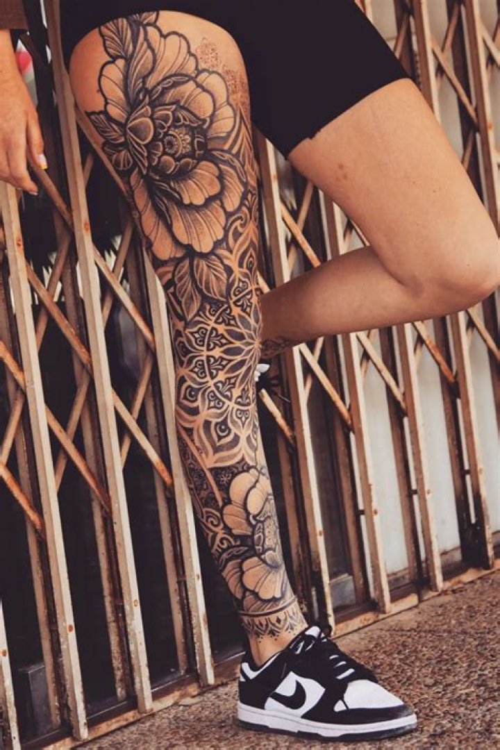 Stunning Leg Tattoo Ideas To Enhance Your Style