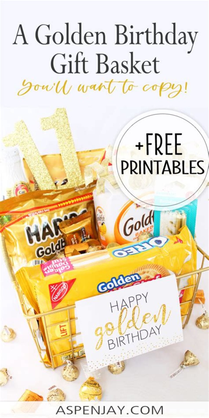 Unforgettable Golden Birthday Gifts: Celebrate The Special Milestone