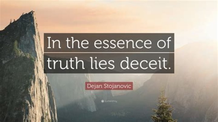 Unmasking The Truth: Exploring Deceit Quotes