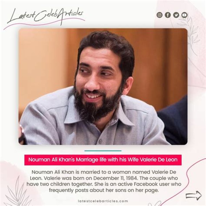 Unveiling Nouman Ali Khan's Wife: Her Name Revealed